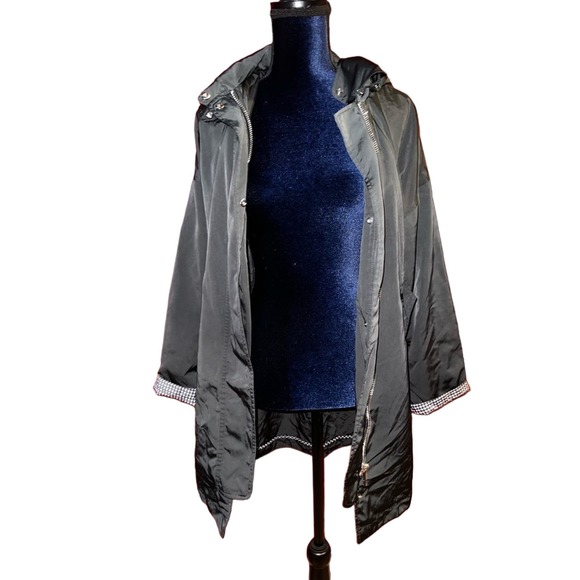Zara Jackets & Blazers - Zara Outerwear Forest Green Spring Summer Jacket Hood XL Trench Coat